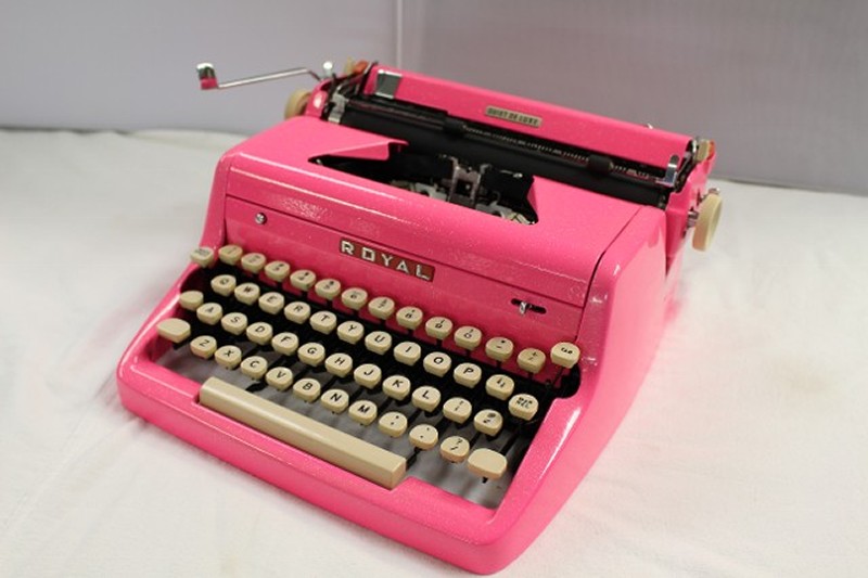 Royal Quiet De Luxe In Hot Pink With Sparkles #36