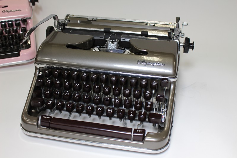 Bronze Typewriter Olympia